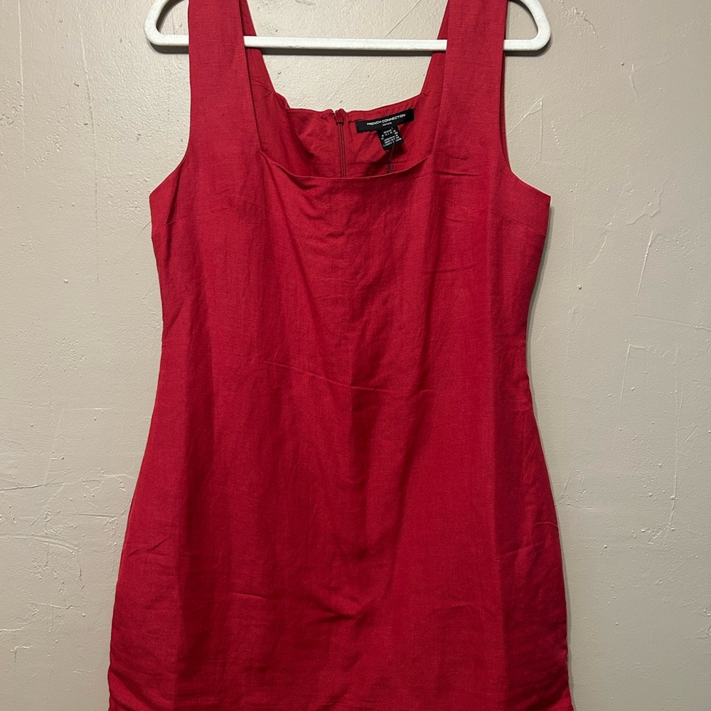 French Connection Vibrant Red Dress